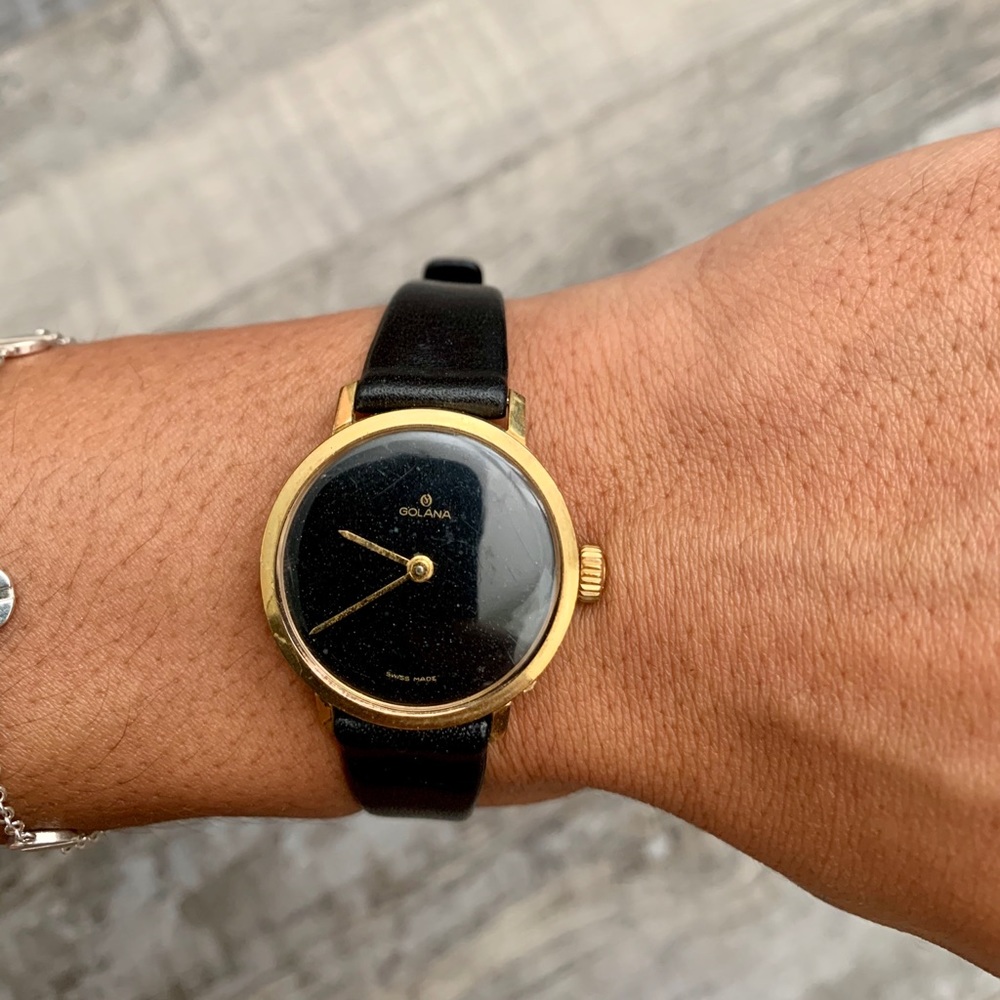 Golana Black/Gold Watch